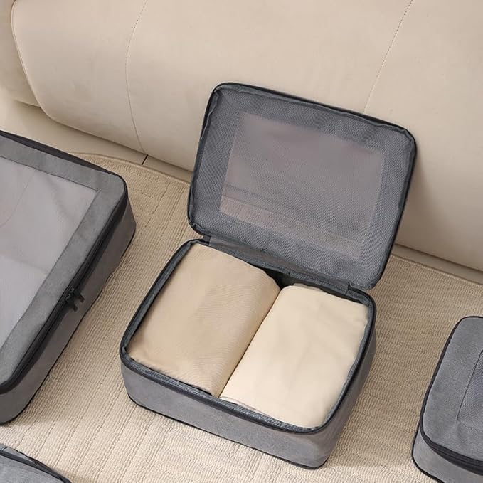 Cubes de rangement compressibles